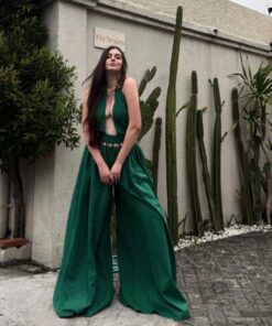 Salopeta, Salopeta din in, Salopeta Dama, Unique Fashion, Haine, Haine Dama, Salopete,