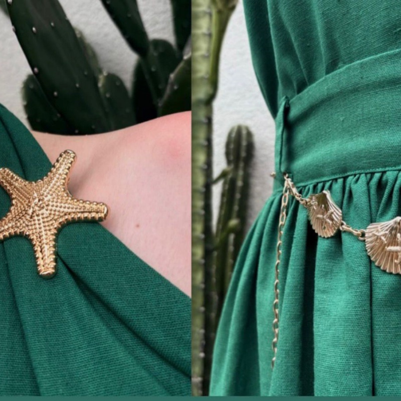 Salopeta, Salopeta din in, Salopeta Dama, Unique Fashion, Haine, Haine Dama, Salopete,