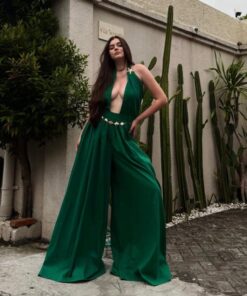 Salopeta, Salopeta din in, Salopeta Dama, Unique Fashion, Haine, Haine Dama, Salopete,