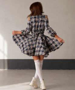 Rochie , Rochie asimetrica. Rochie Scurta, Rochie Scurta asimetrica, Rochii, Haine, Haine Dama, Unique Fashion,